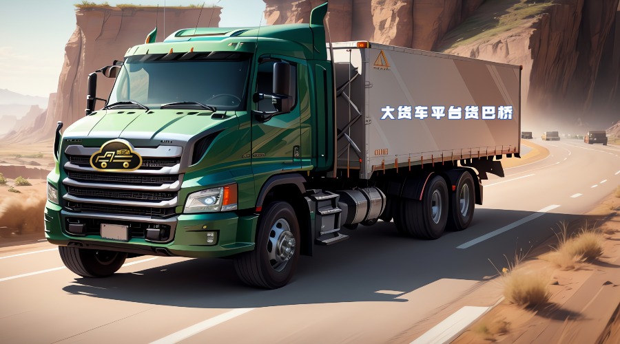 大貨車?yán)浧脚_